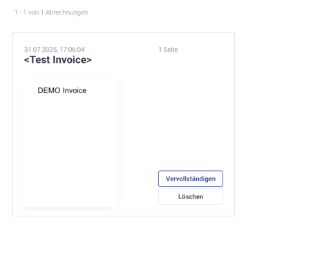 Vervollständigen